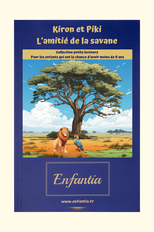 Kiron et Piki L'amitié de la savane | Livre enfant 4-7 ans